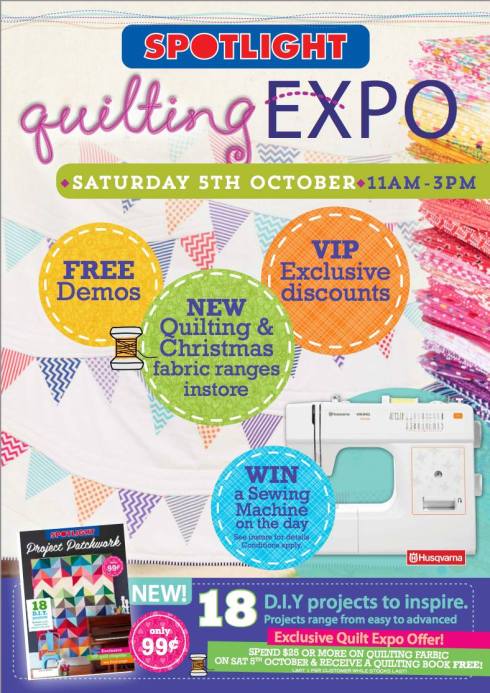 Quilting Expo Poster