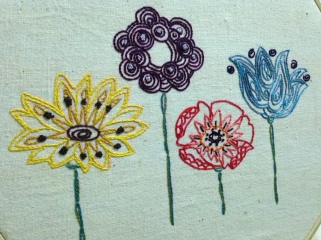 Painted Flowers (2013)