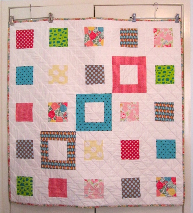 Small Plates Lap Quilt (2013)