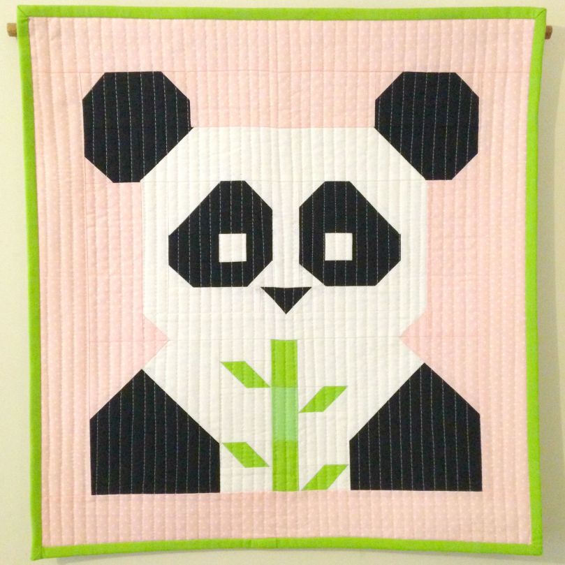 FQS Pandamonium Mini Quilt (2015)