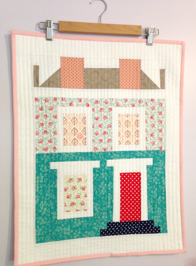 Notting Hill House Mini Quilt (2015)